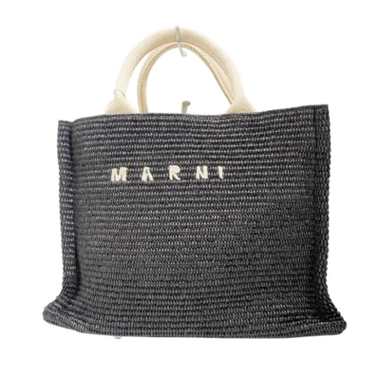Pre-owned Canvas handbags Marni Pre-owned