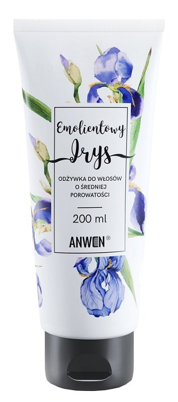 Anwen Odżywka Emolientowy Irys do włosów średnioporowatych 200ml