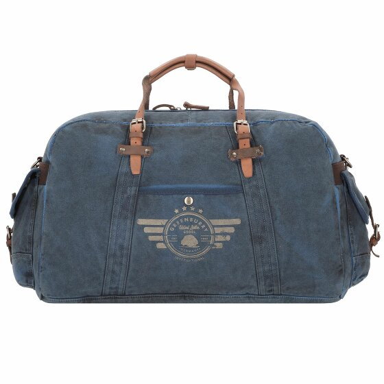 Greenburry Vintage Aviator Torba podróżna Weekender 65 cm blue