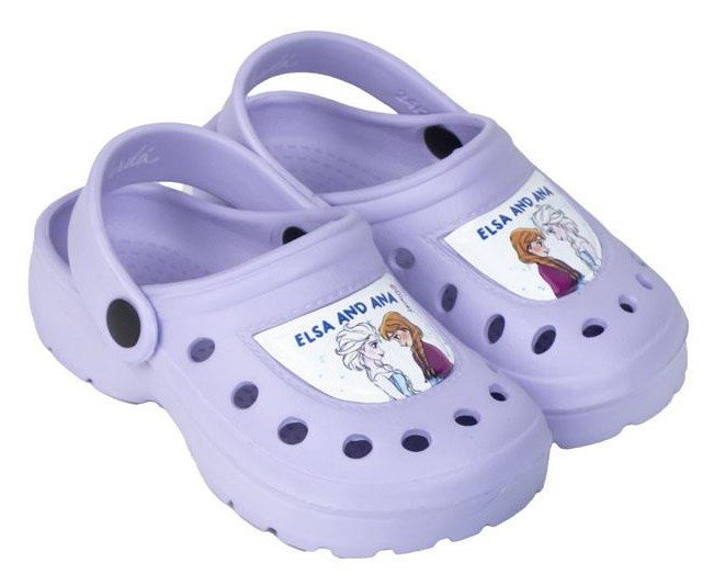 Markowe obuwie dziewczęce typu crocs dla dziewczynki Disney Kraina Lodu