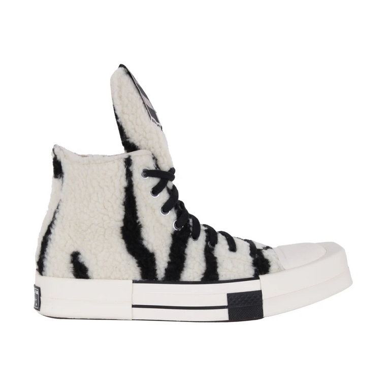 Pearl Black Turbodrk Hi Sneakers Rick Owens