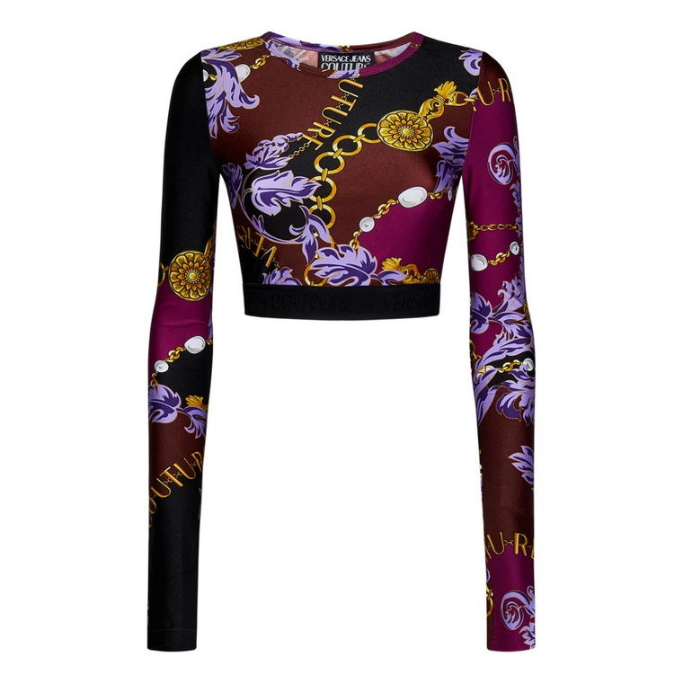 Long Sleeve Tops Versace Jeans Couture
