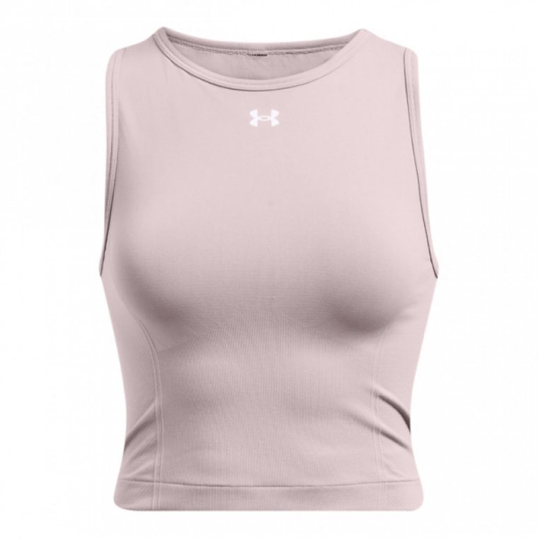 Damski top treningowy Under Armour UA Vanish Seamless Tank - beżowy