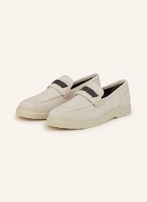 Brunello Cucinelli Penny Loafers weiss