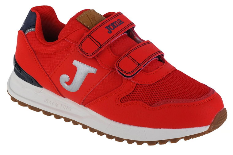 Joma J.200 Jr 2306 J200S2306V, Dla chłopca, Czerwone, buty sneakers, przewiewna siateczka, rozmiar: 33