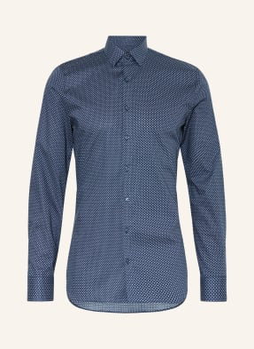 Olymp Koszula Super Slim Fit blau