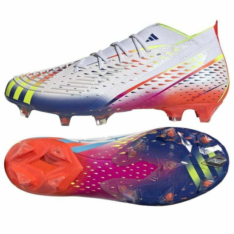 Buty piłkarskie adidas Predator Edge.1 Fg M GW1028 białe białe