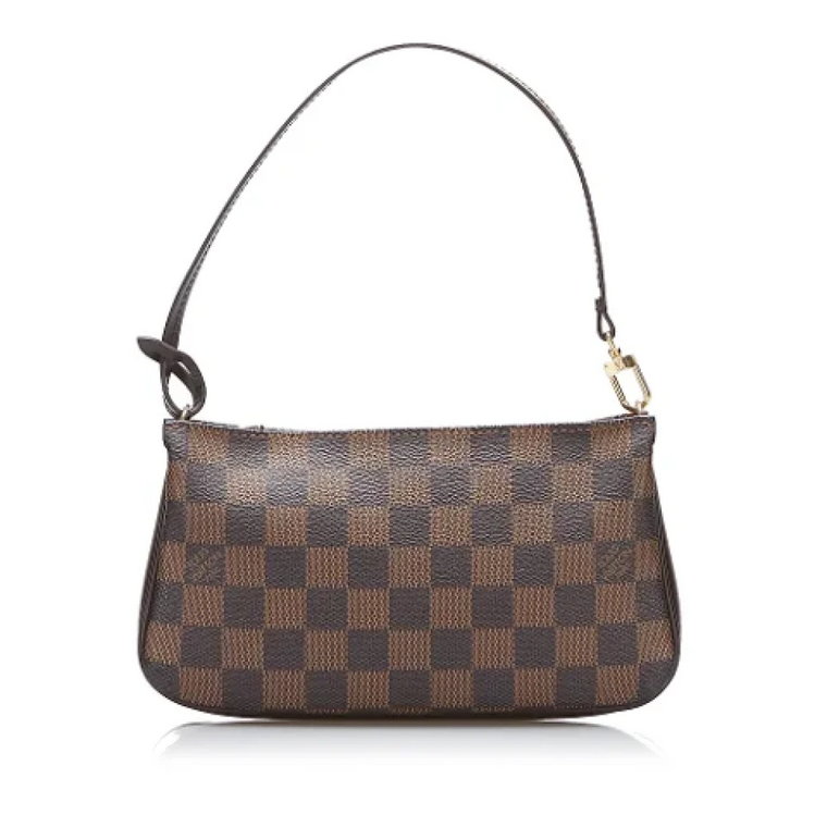 Brązowa Damier Ebene Navona Baguette Louis Vuitton Vintage