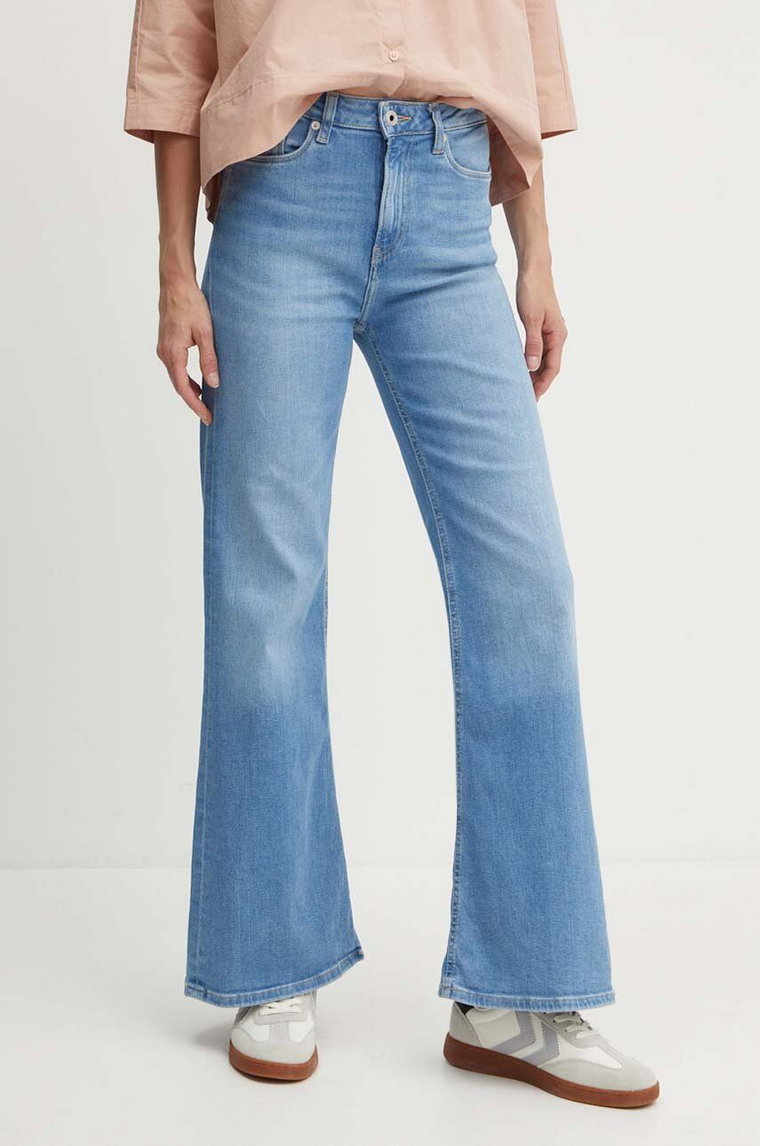 Pepe Jeans jeansy FLARE HW damskie high waist PL204734MQ4
