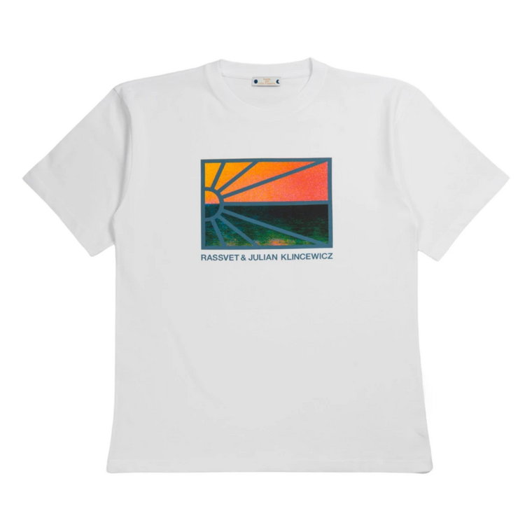Koszulka z logo Sunset z bawełny Rassvet
