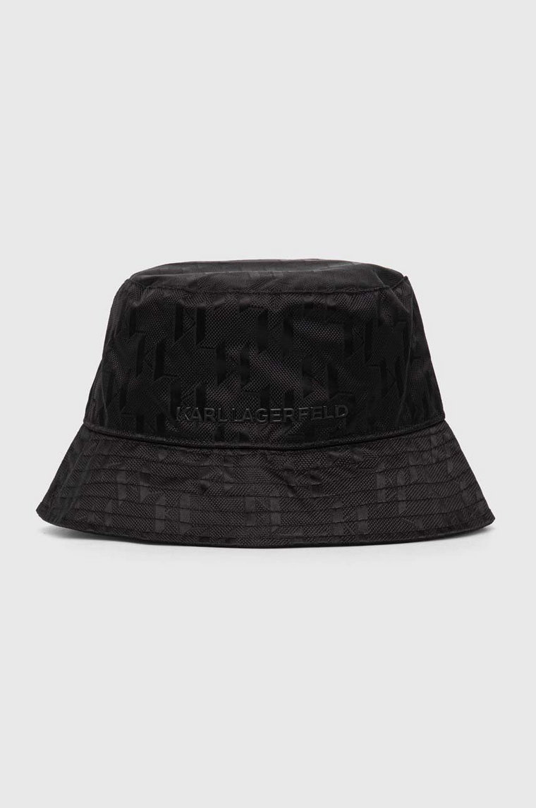 Karl Lagerfeld kapelusz kolor czarny 245M3402
