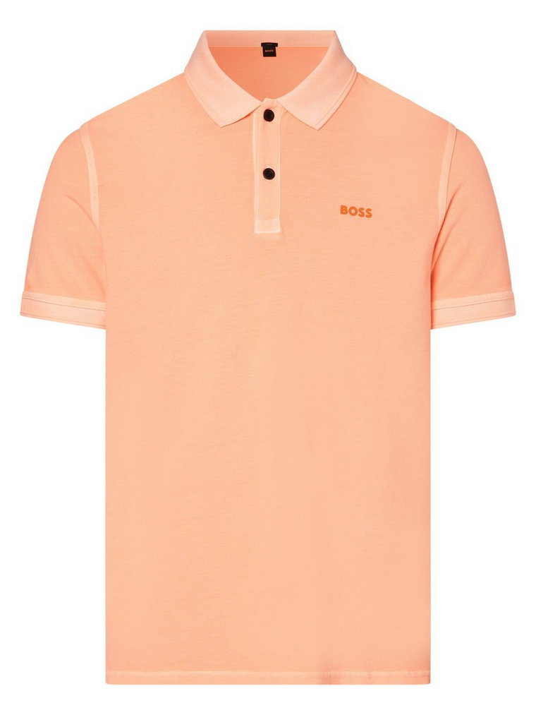 BOSS Orange - Męska koszulka polo  Prime, pomarańczowy