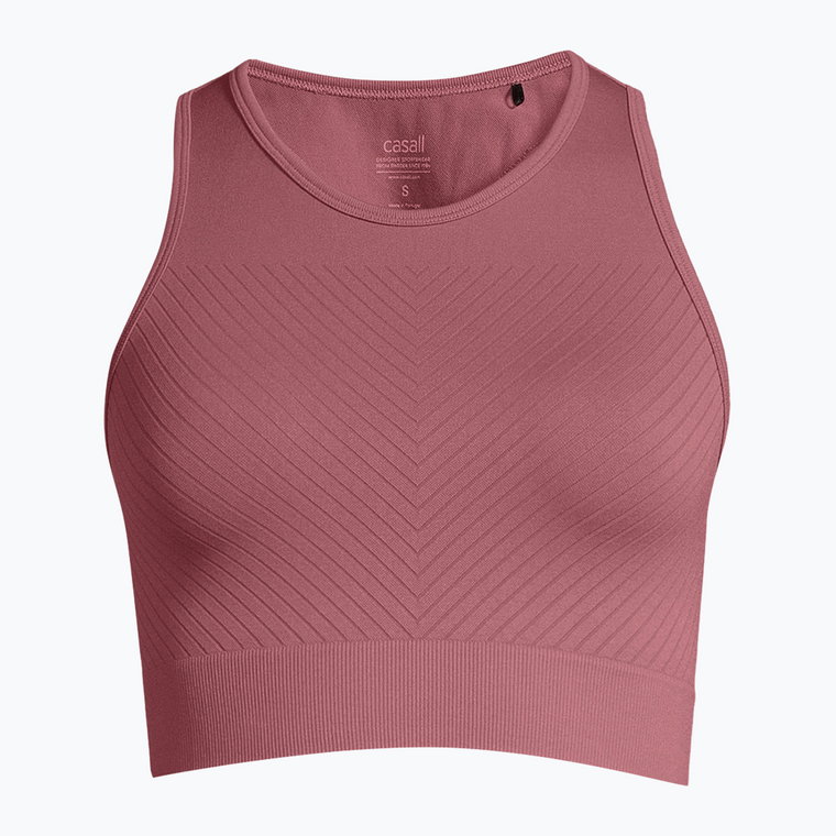 Top treningowy damski Casall Essential Block Seamless Sport mineral pink | WYSYŁKA W 24H | 30 DNI NA ZWROT