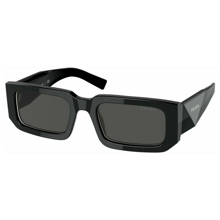 Stylowe okulary przeciwsłoneczne dla mężczyzn - PR 06Ys 09Q5S0 53 Prada