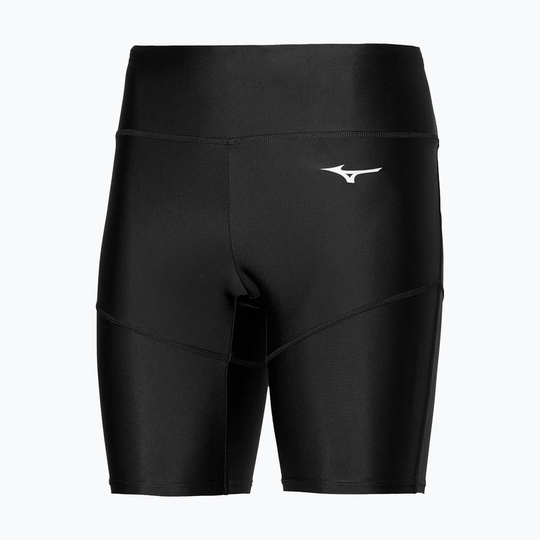 Spodenki do biegania damskie Mizuno Core Mid Tight black