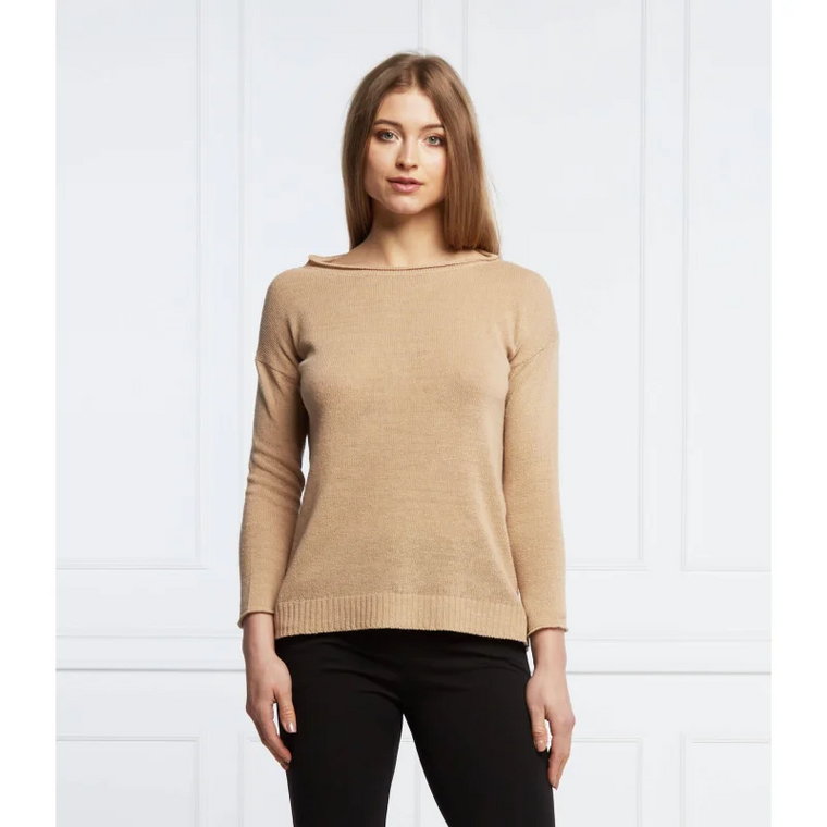 Marella Lniany sweter VADIER | Regular Fit