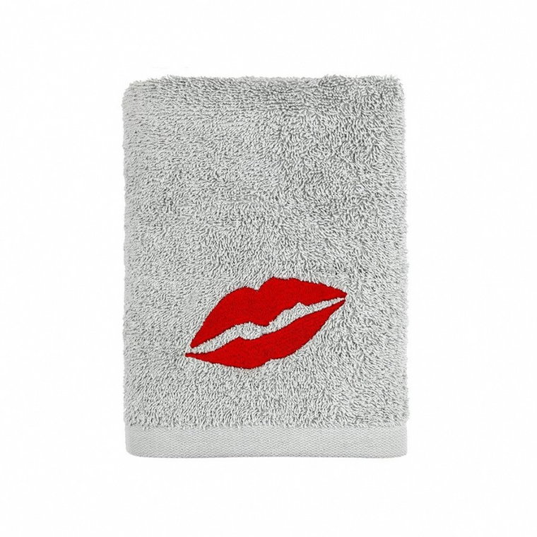 Ręcznik z haftem usta 50x90cm kod: 80S-REC-8759