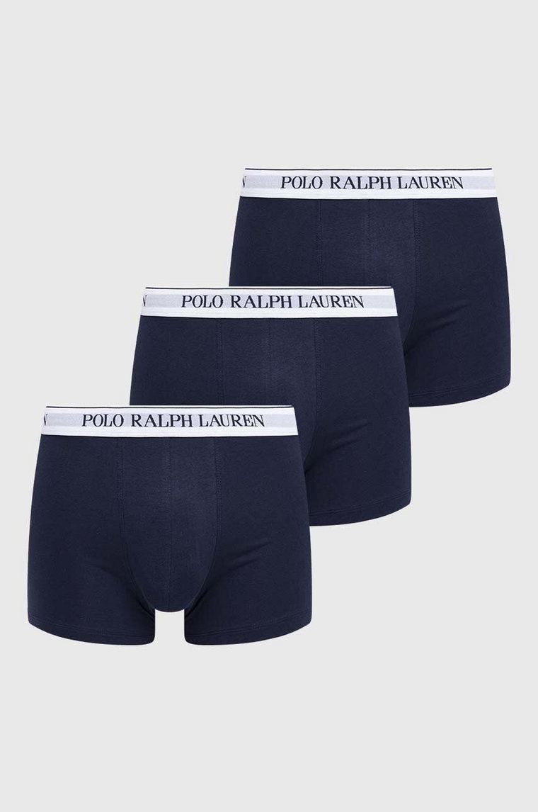 Polo Ralph Lauren bokserki 3-pack męskie kolor niebieski