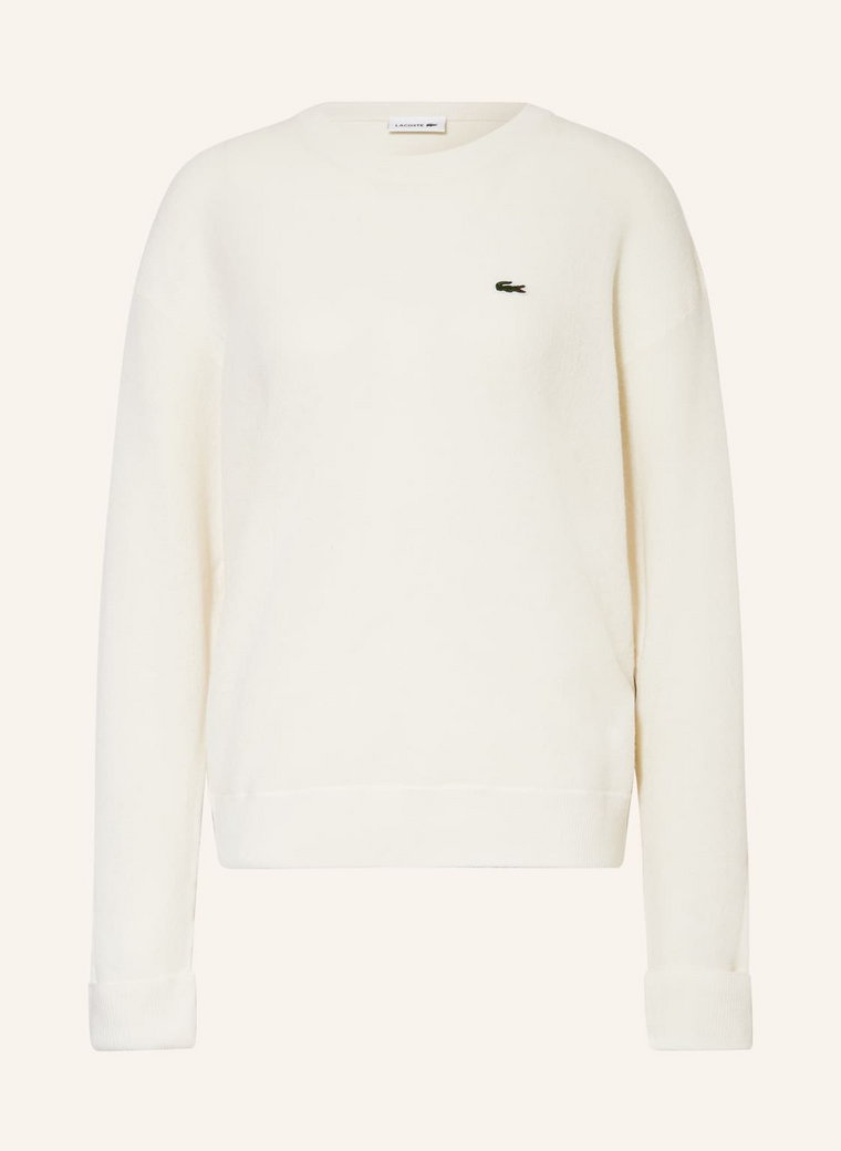 Lacoste Sweter weiss