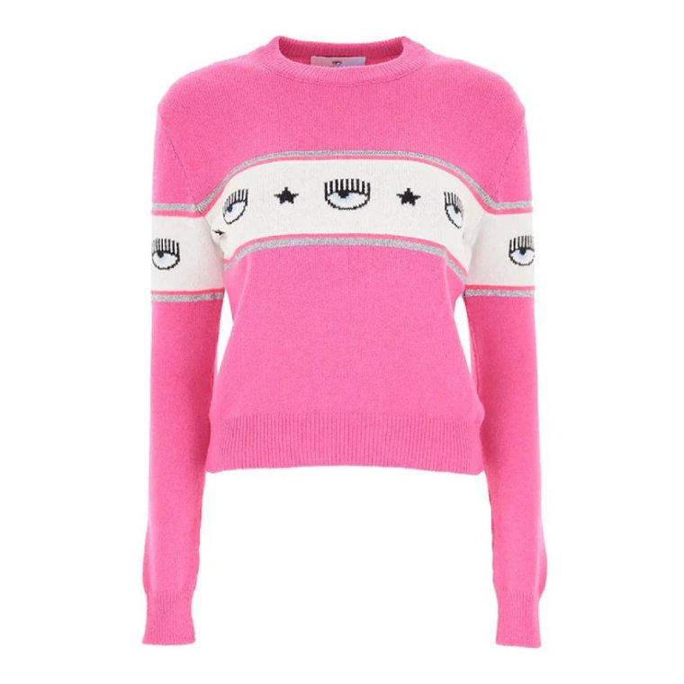 Dzianinowy sweter Chiara Ferragni Collection