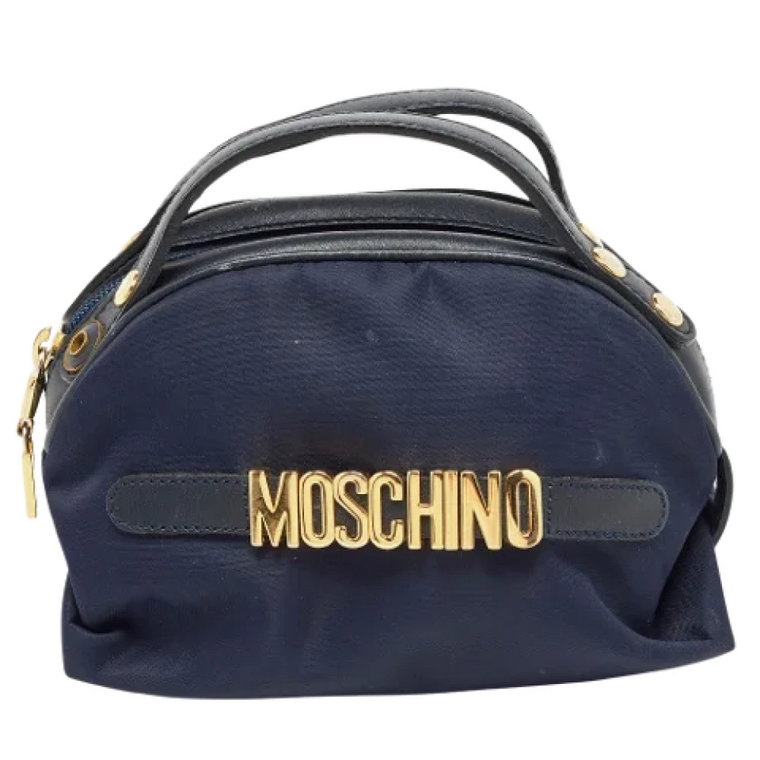 Pre-owned Leather handbags Moschino Pre-Owned