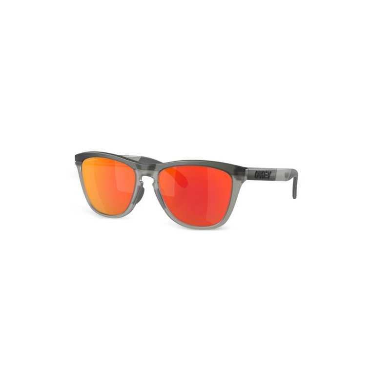 Szare Okulary przeciwsłoneczne z oryginalnymi akcesoriami Oakley