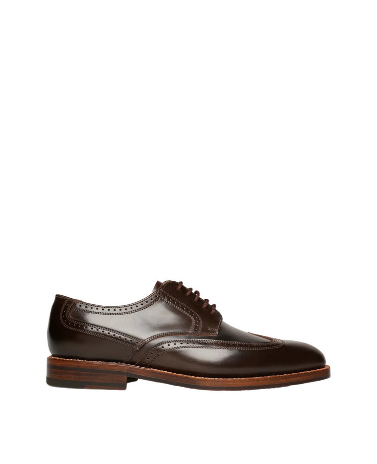 Heinrich Dinkelacker Buty biznesowe Derby LUZERN FULL-BROGUE C