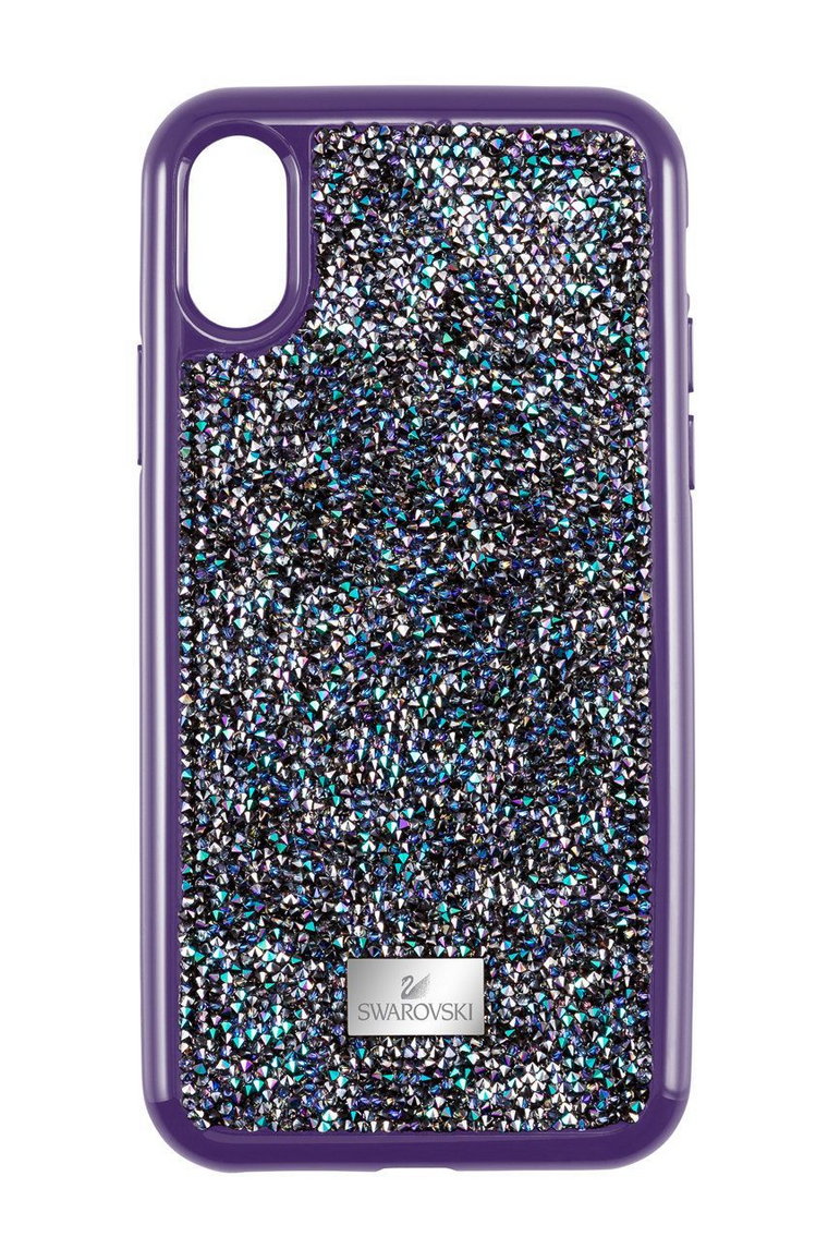 Swarovski Etui na telefon iPhone X/XS 5449517 kolor fioletowy