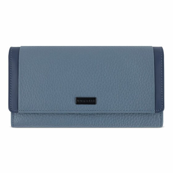 bugatti Sina Portfel Ochrona RFID Skórzany 18.5 cm denim