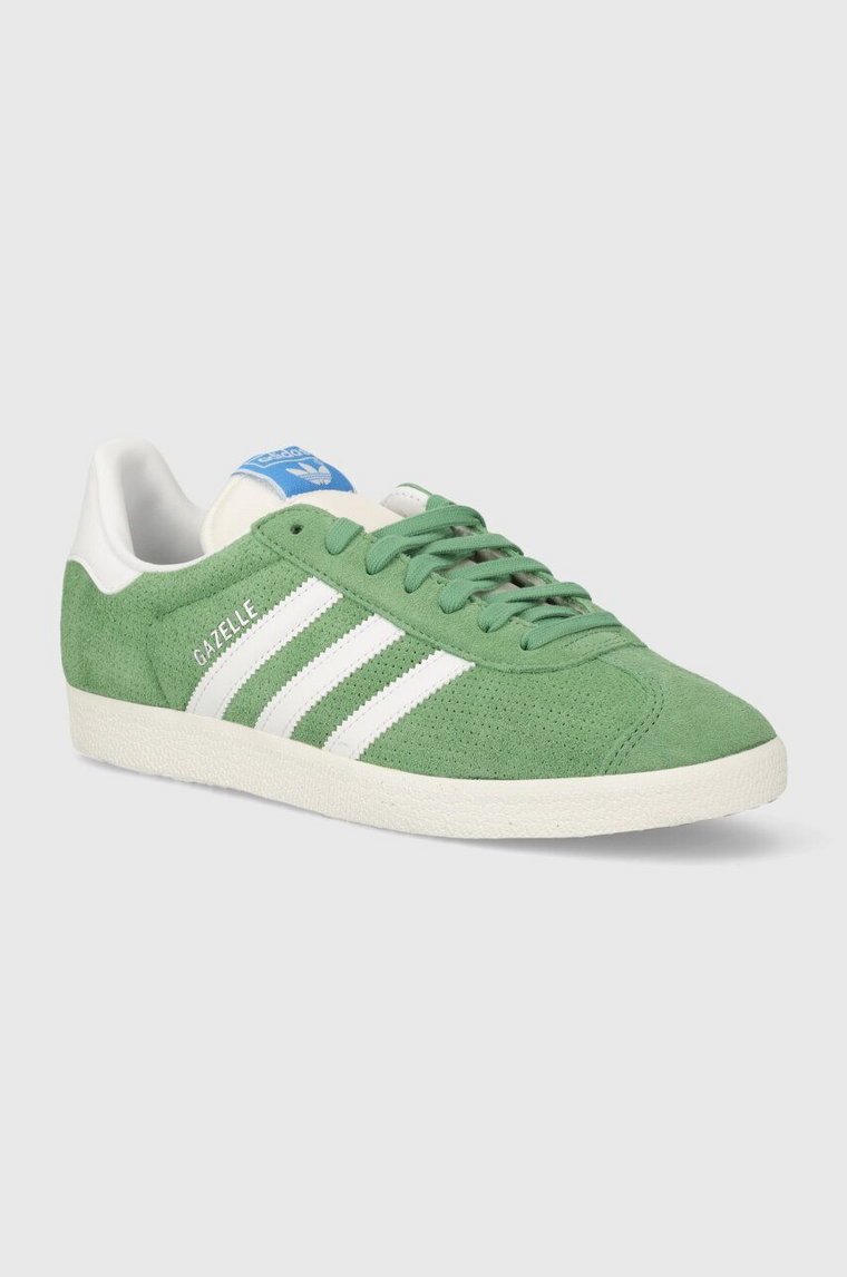 adidas Originals sneakersy zamszowe Gazelle kolor zielony IG1634