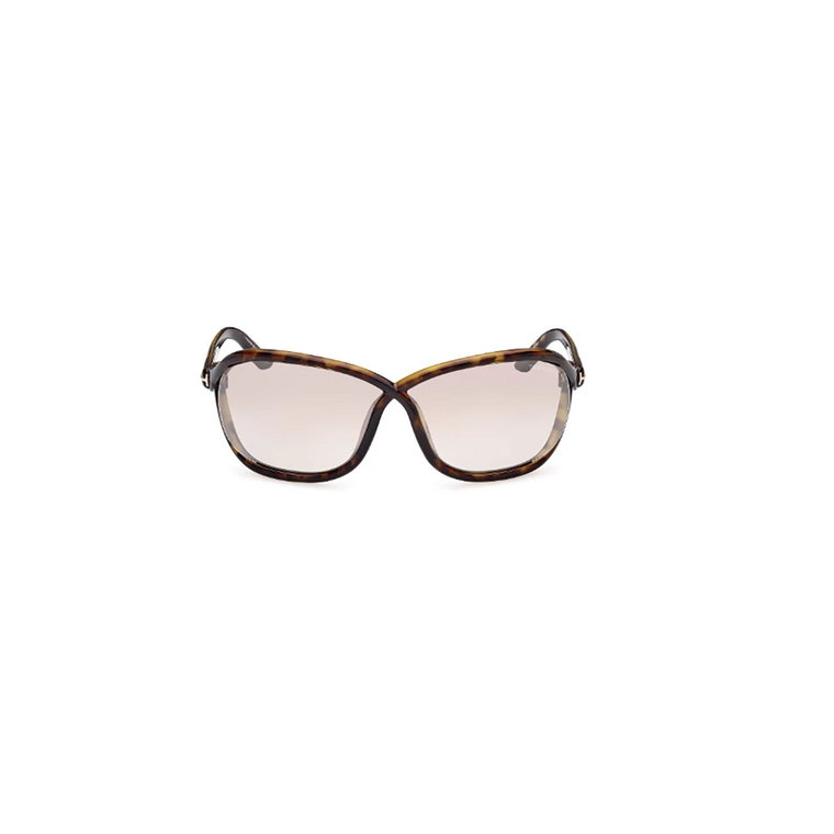 Brązowe Okulary Przeciwsłoneczne dla Kobiet Tom Ford