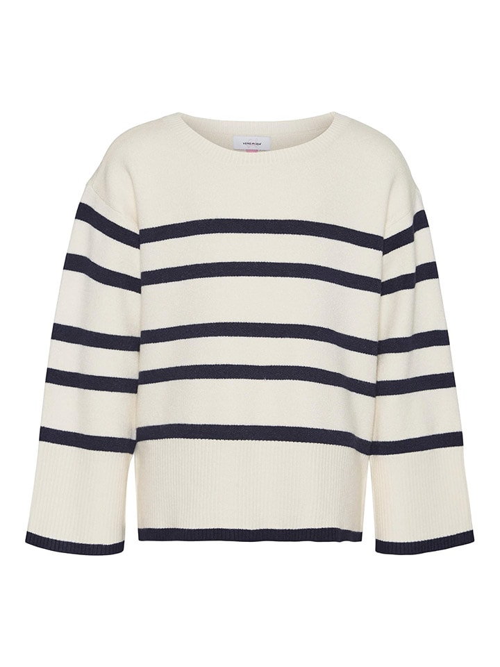 Vero Moda Girl Sweter "Saba" w kolorze beżowym