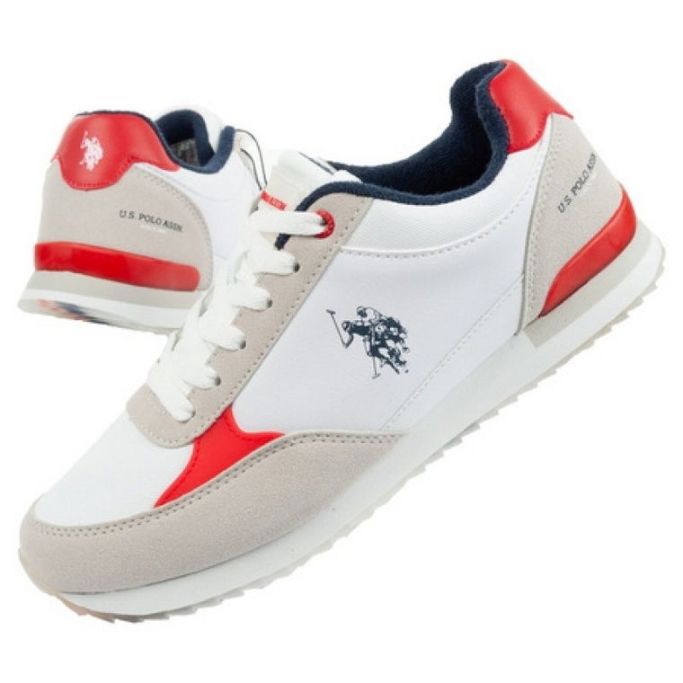 Buty sportowe U.S. Polo ASSN. M UP21M48062-WHI-RED01 białe