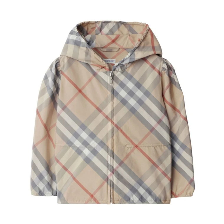 Stylowa Parka dla Dziewczynek Burberry