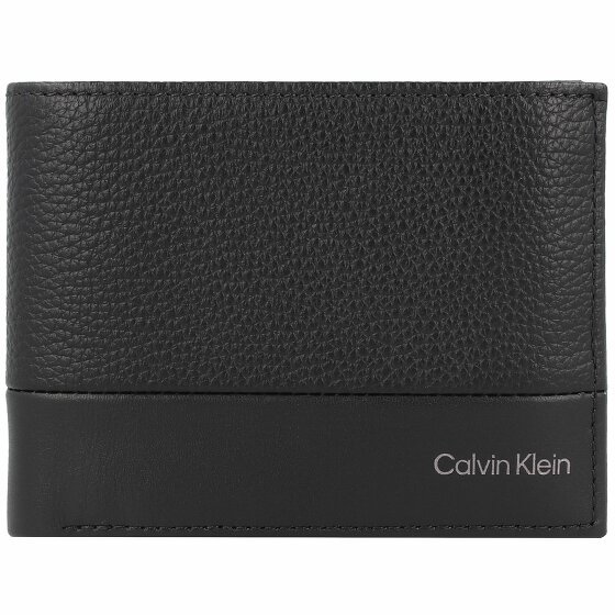 Calvin Klein Subtile Mix Portfel Ochrona RFID Skórzany 13 cm ck black