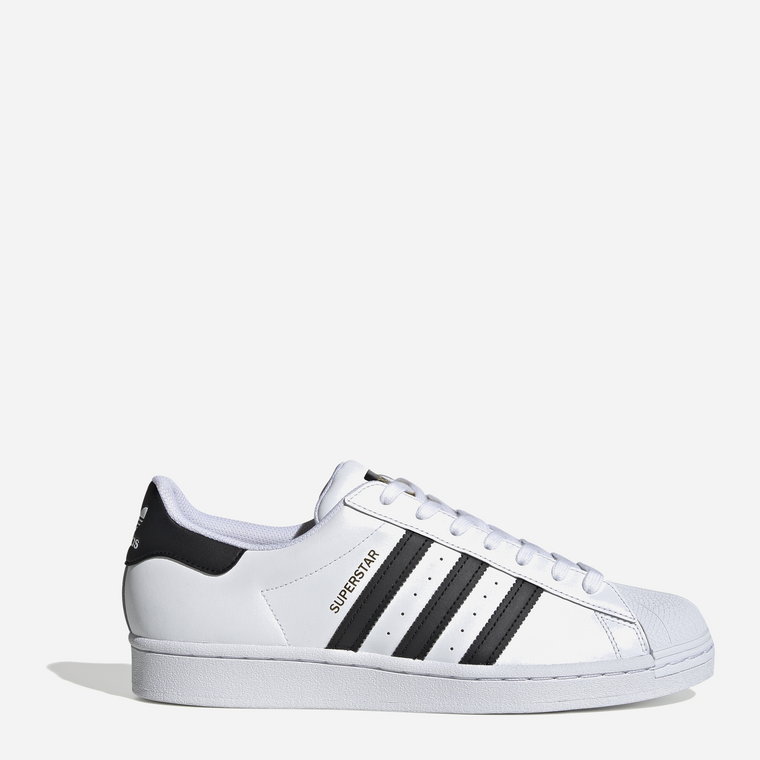 Trampki męskie ze skóry naturalnej do kostki Adidas Superstar EG4958 42.5 (UK 8.5) Białe (4062051415406). Trampki męskie