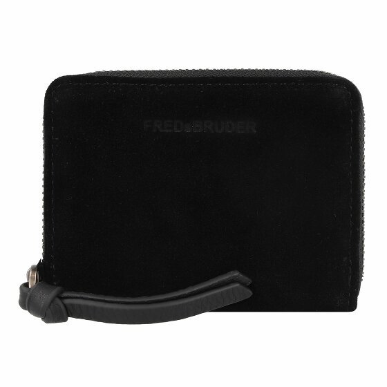 FredsBruder Jo Portfel Skórzany 11 cm black