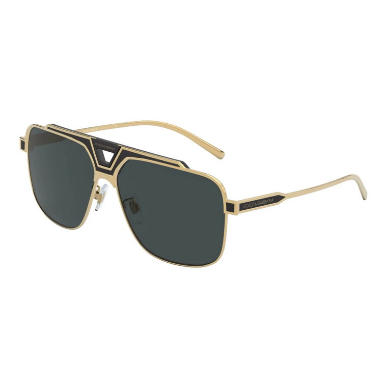 Miami Sunglasses Gold/Dark Grey Dolce & Gabbana