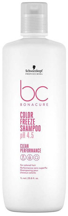Schwarzkopf Professional BC Bonacur Color Freeze szampon do włosów farbowanych 1000 ml (4045787722772). Szampony