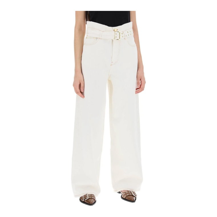 Wide Trousers Ganni