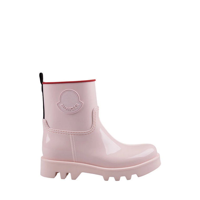 Różowe Buty z PVC Moncler