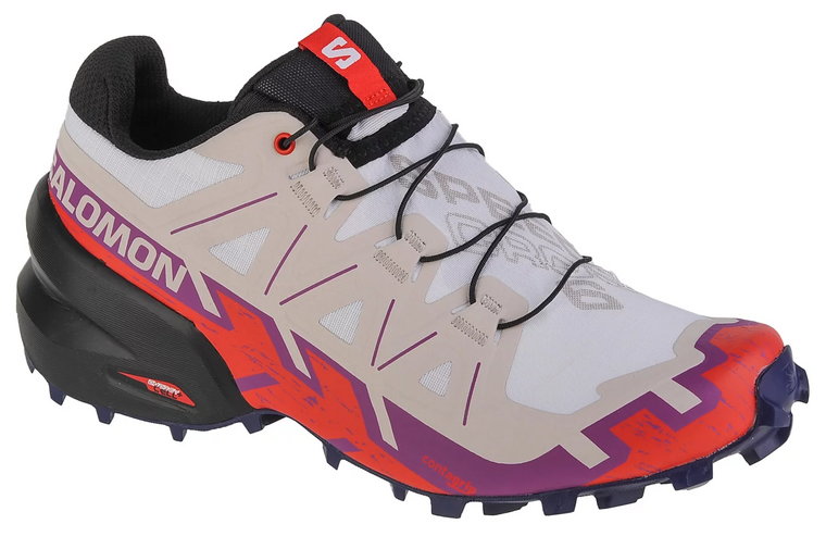 Salomon Speedcross 6 Wide W 472212, Damskie, Białe, buty do biegania, tkanina, rozmiar: 36 2/3