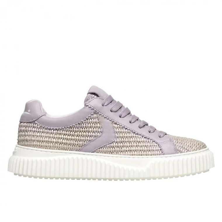 Marta Lilac Rose Sneakers Moda Voile Blanche