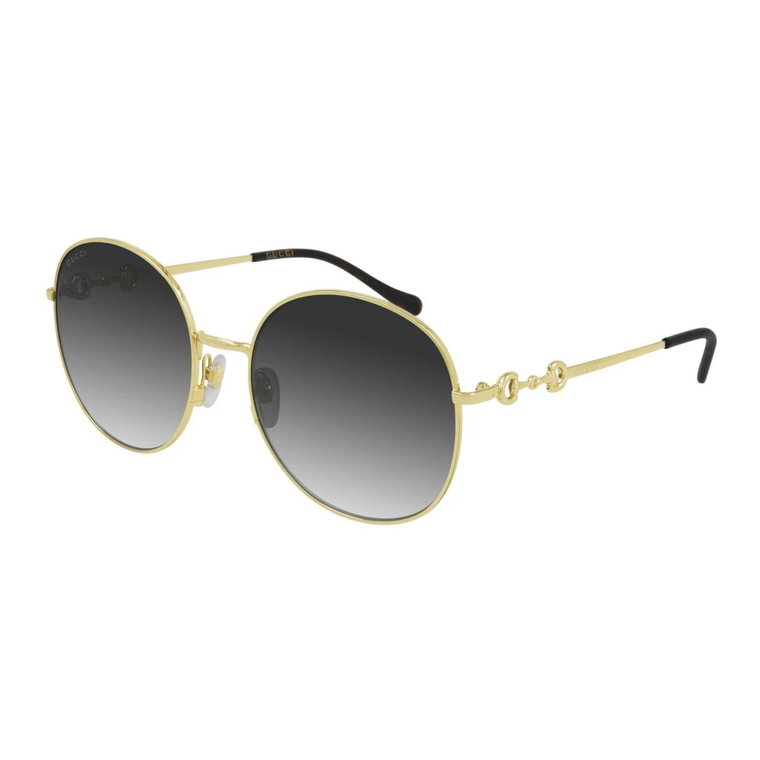 Złote Szare Okulary Przeciwsłoneczne Gg0881Sa Gucci