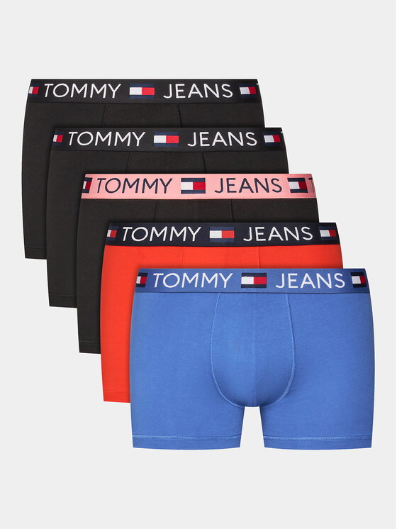 Komplet 5 par bokserek Tommy Jeans