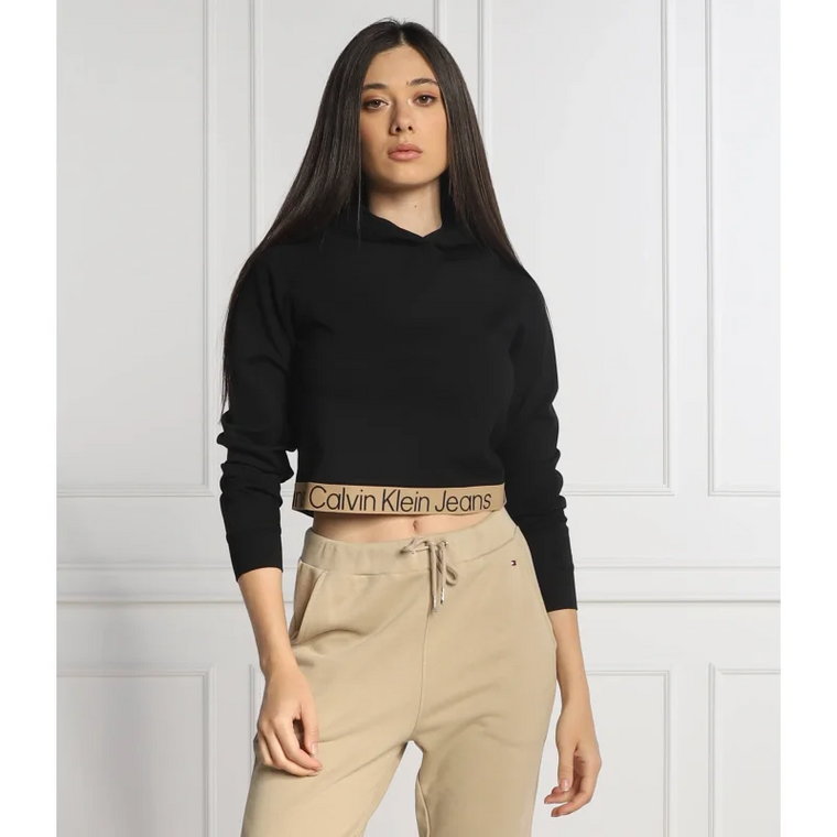 CALVIN KLEIN JEANS Bluza | Cropped Fit