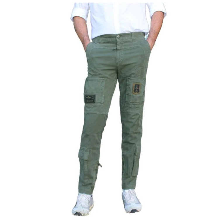 Spodnie Anti-G z Bawełny z kieszeniami w stylu Aviator Aeronautica Militare