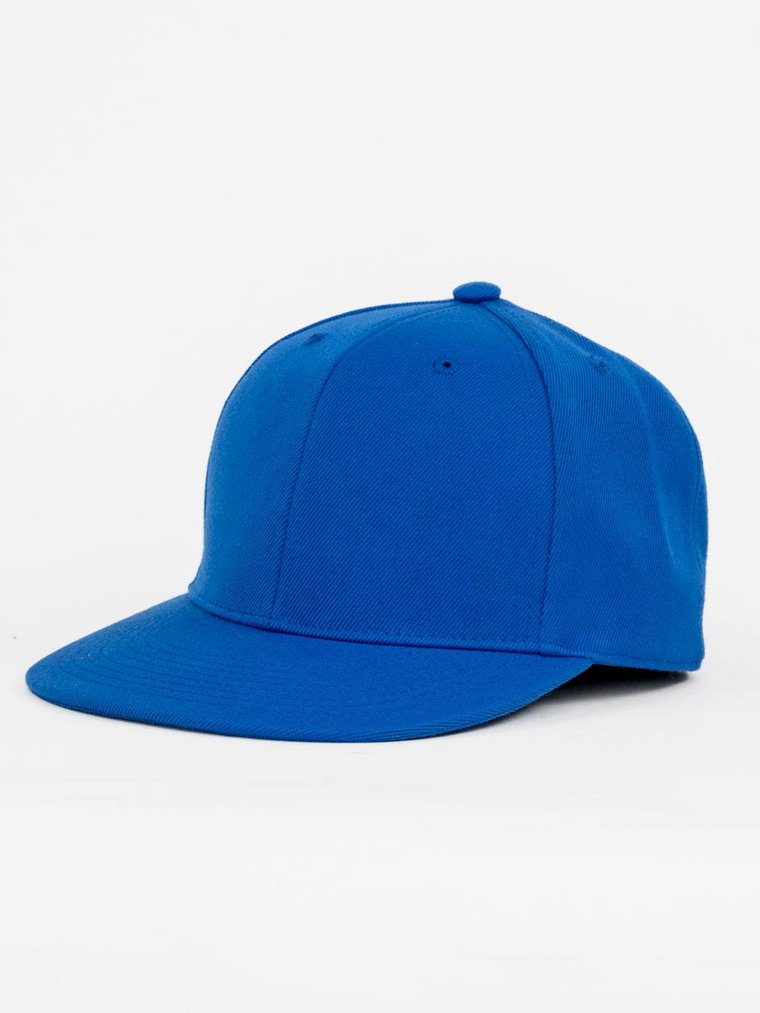 Czapka Z Daszkiem Snapback Niebieska Royal Blue Retro Blank