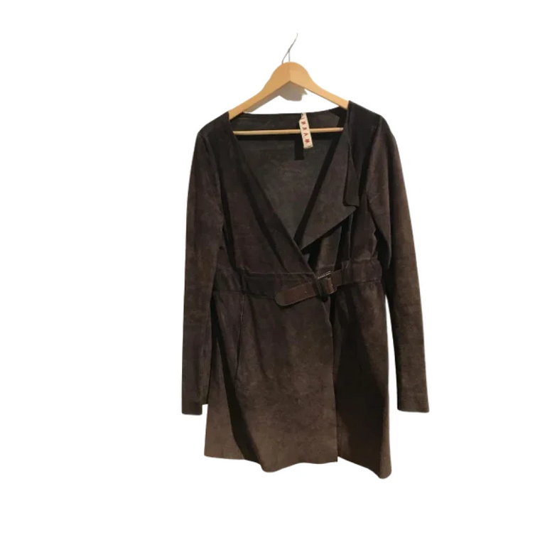 Pre-owned Suede outerwear Marni Pre-owned