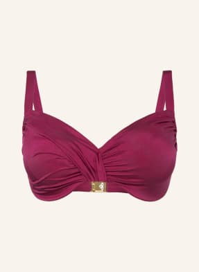 Maryan Mehlhorn Góra Od Bikini Z Fiszbinami Impact pink